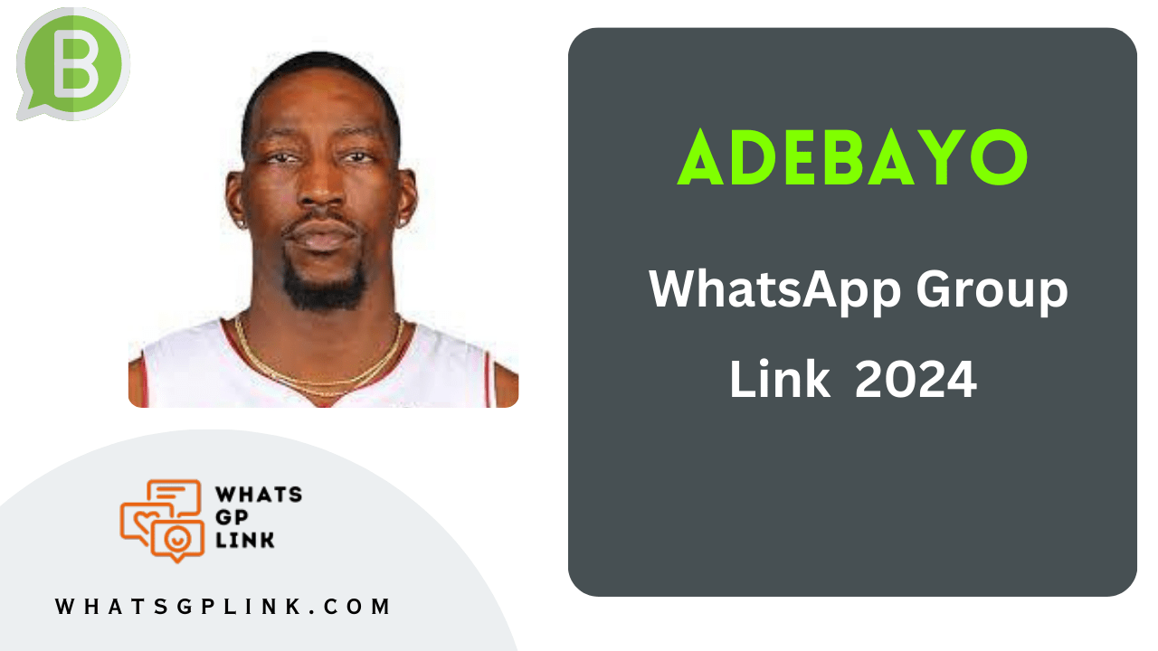 ADEBAYO whatsapp group link 2024