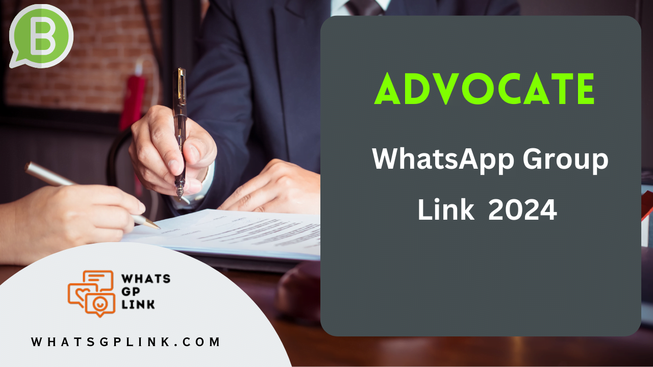 advocate whatsapp group link 2024