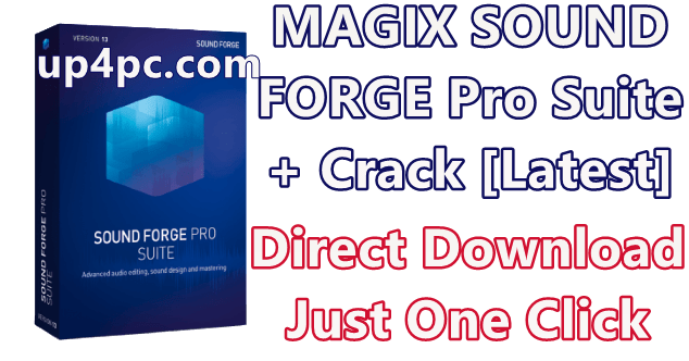 MAGIX SOUND FORGE Pro Suite