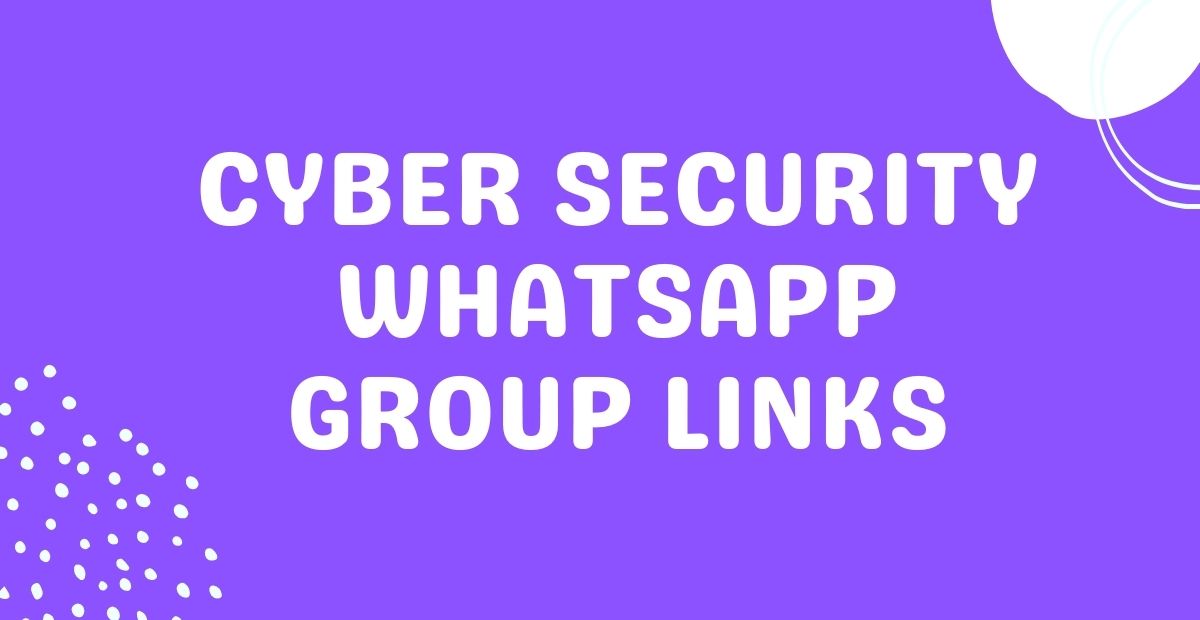 Cyber Security WhatsApp