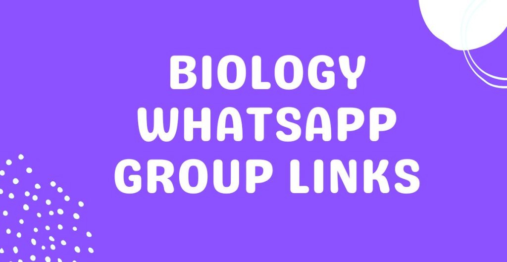 Biology WhatsApp