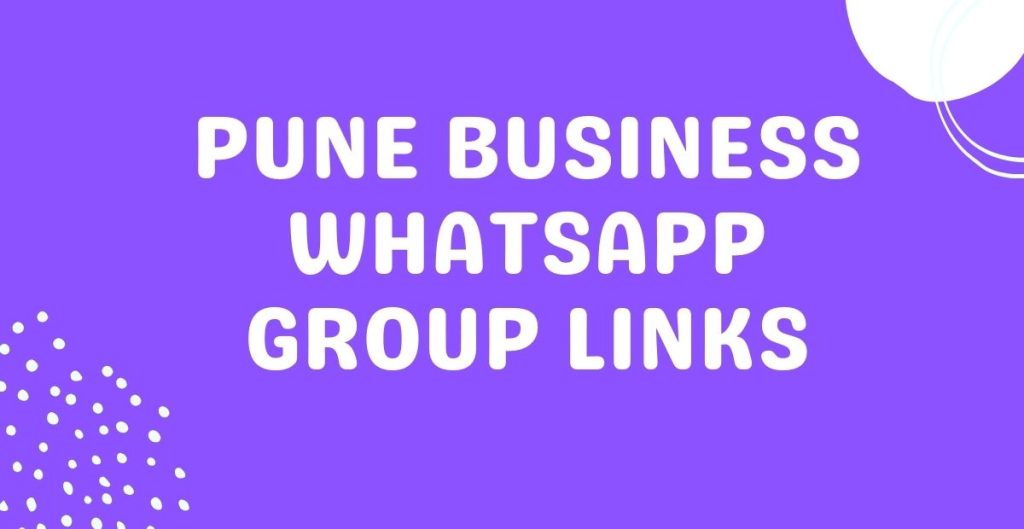 Pune Business WhatsApp