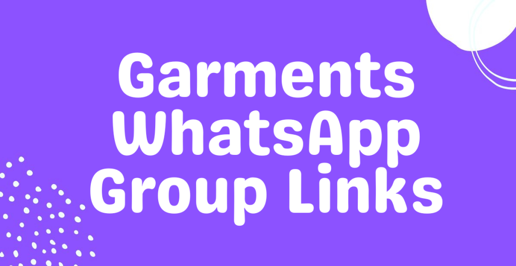 Garments WhatsApp